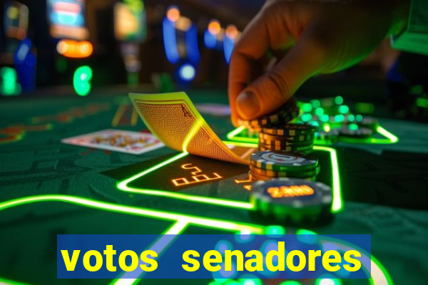 votos senadores impeachment moraes